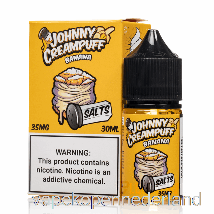 Elektronische Sigaret Vape Banaan - Johnny Creampuff-zouten - 30 Ml 50 Mg